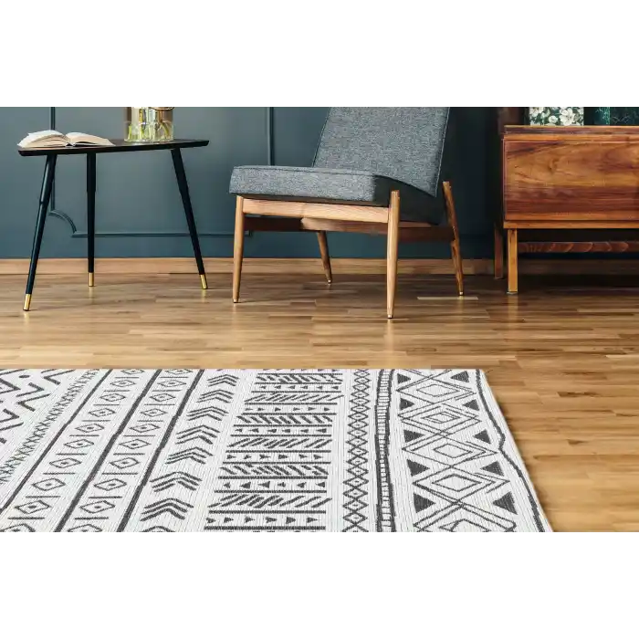 PALMA HALI 0035 Hav Toz Vermez Modern Dokuma Kilim