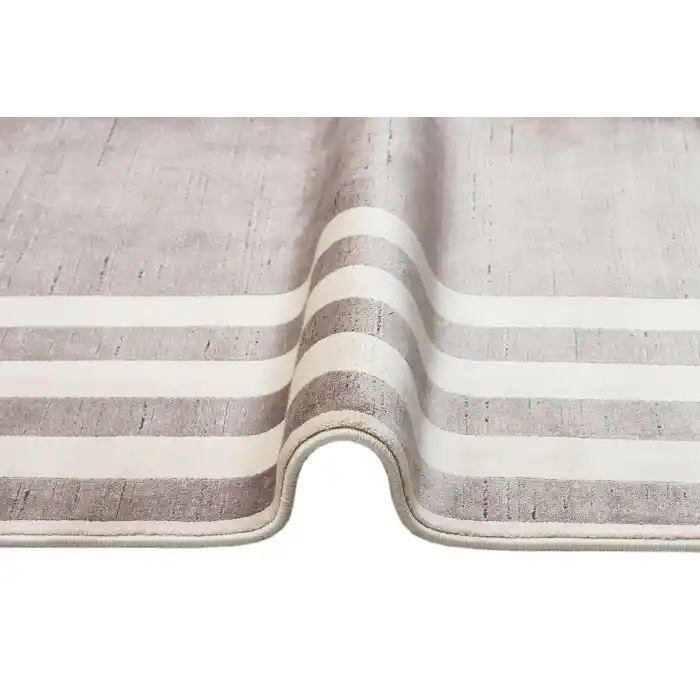 LUGANO HALI 0079 Art Deco Modern Bordürlü Yüksek Kalite Sık Dokuma Salon Halısı