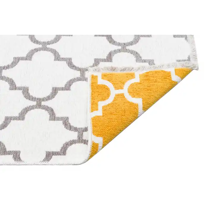 NOA KILIM 0197 Hav Toz Vermez Yıkanabilir Çift Taraflı İnce Modern İskandinav Kilim