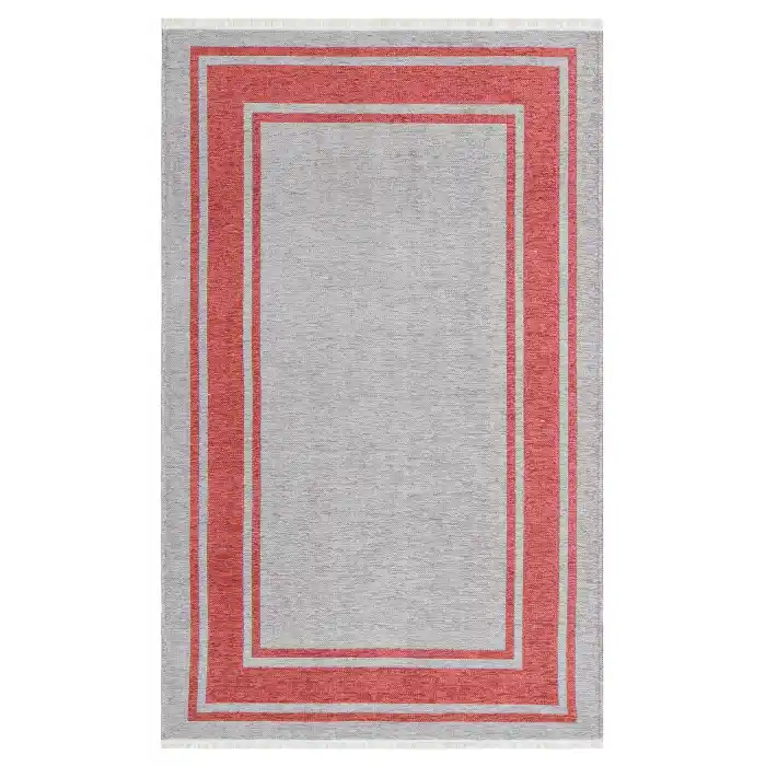 NOA KILIM 0258 Hav Toz Vermez Yıkanabilir Çift Taraflı İnce Modern İskandinav Kilim