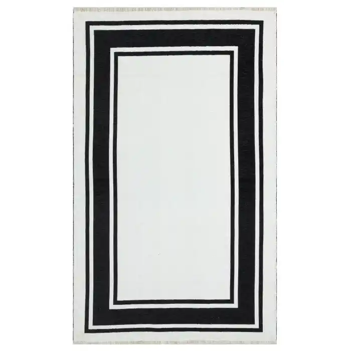 NOA KILIM 0276 Hav Toz Vermez Yıkanabilir Çift Taraflı İnce Modern İskandinav Kilim