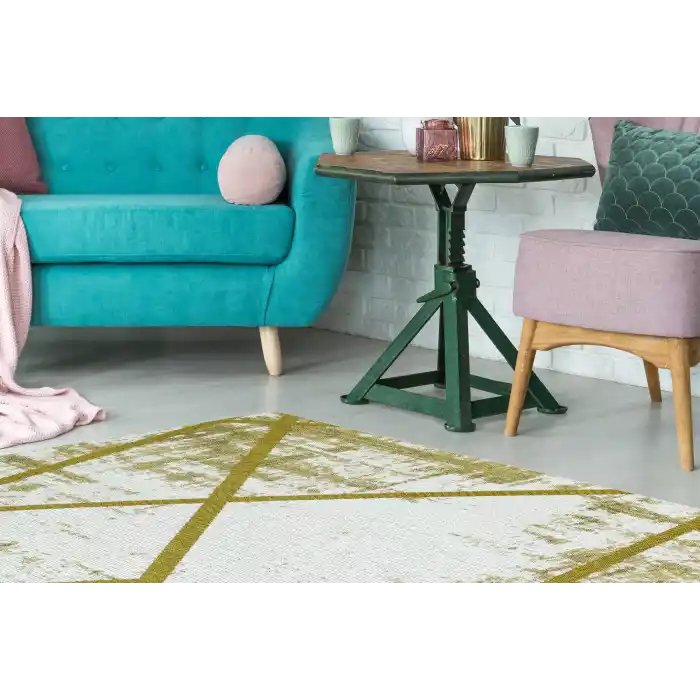 PALMA HALI 0078 Hav Toz Vermez Modern Dokuma Kilim