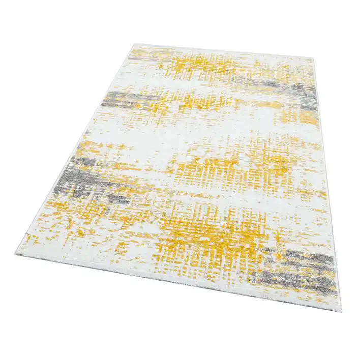 NOA KILIM 0127 Hav Toz Vermez Yıkanabilir Çift Taraflı İnce Modern İskandinav Kilim