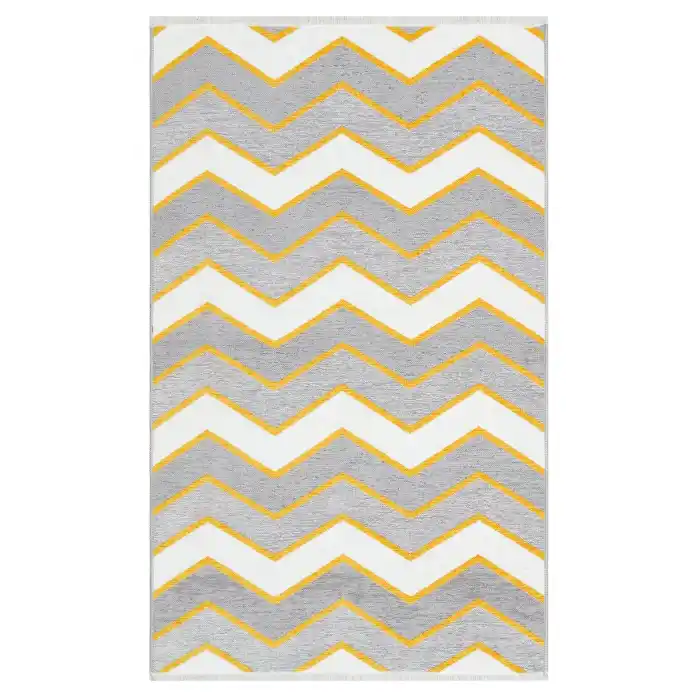 NOA KILIM 0237 Yıkanabilir Çift Taraflı Yumuşak Dokulu İnce Çocuk-Bebek Odası Halısı