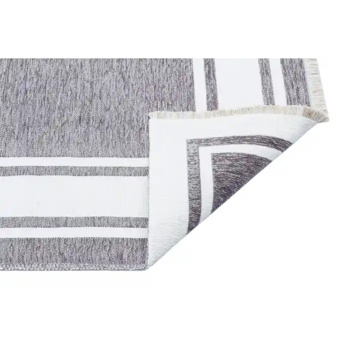 NOA KILIM 0256 Hav Toz Vermez Yıkanabilir Çift Taraflı İnce Modern İskandinav Kilim