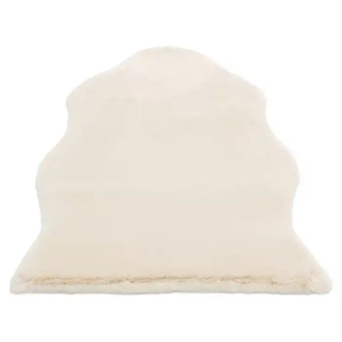 MOLLIS POST 0006 Yumuşak Dokulu Uzun Tüylü Yıkanabilir Tavşan Postu