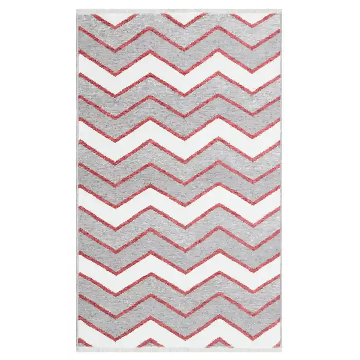 NOA KILIM 0242 Yıkanabilir Çift Taraflı Yumuşak Dokulu İnce Çocuk-Bebek Odası Halısı