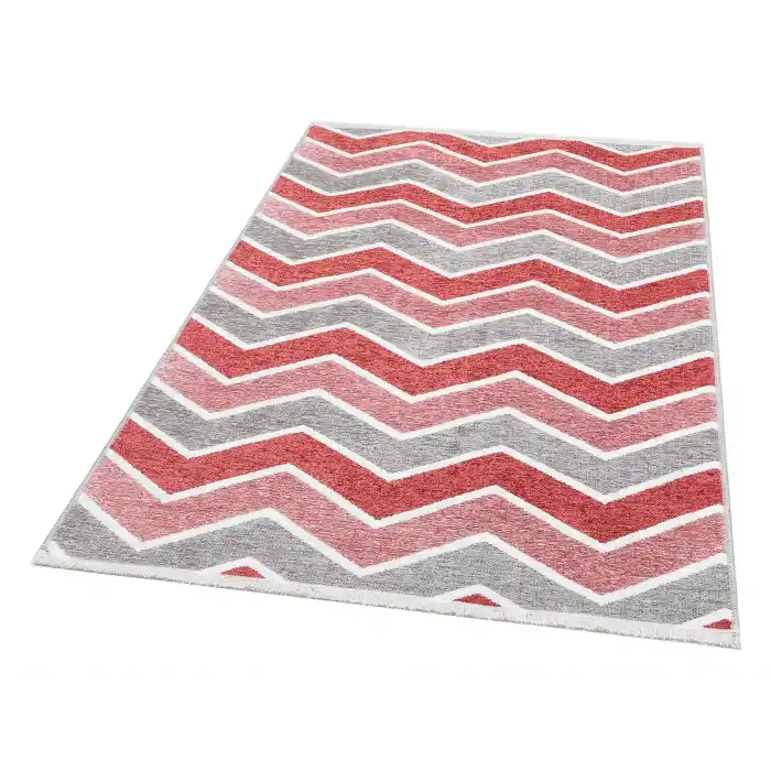 NOA KILIM 0242 Yıkanabilir Çift Taraflı Yumuşak Dokulu İnce Çocuk-Bebek Odası Halısı