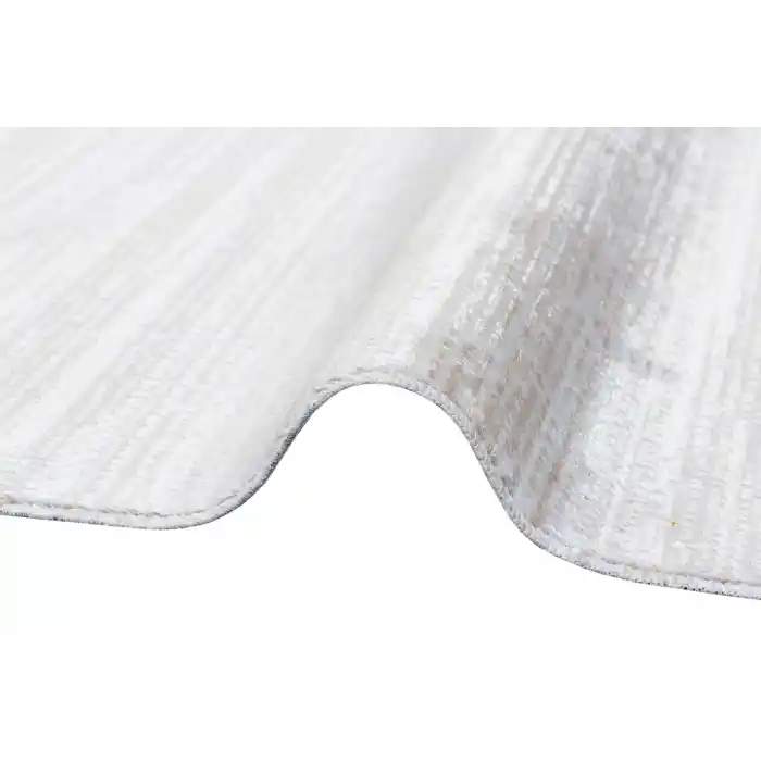 SATEEN HALI 0227 Hav Toz Vermez Yıkanabilir Kaymaz İnce Dokuma Modern Halı