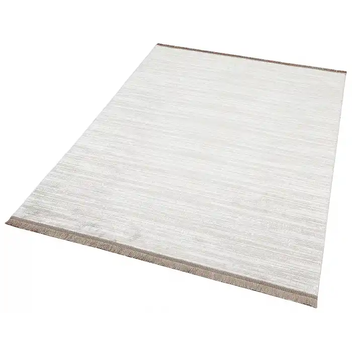 SATEEN HALI 0227 Hav Toz Vermez Yıkanabilir Kaymaz İnce Dokuma Modern Halı