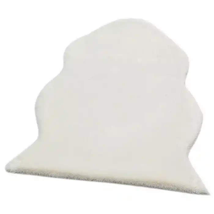 MOLLIS POST 0025 Yumuşak Dokulu Uzun Tüylü Yıkanabilir Tavşan Postu