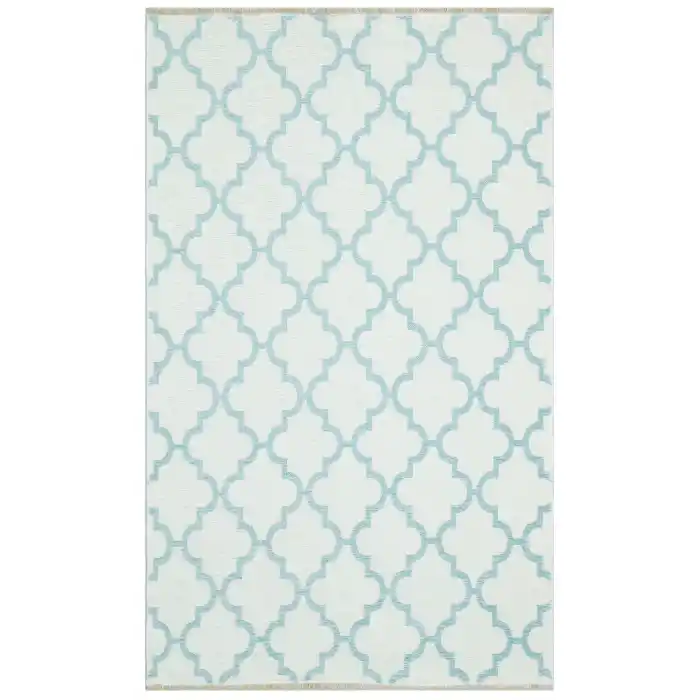 NOA KILIM 0190 Hav Toz Vermez Yıkanabilir Çift Taraflı İnce Modern İskandinav Kilim