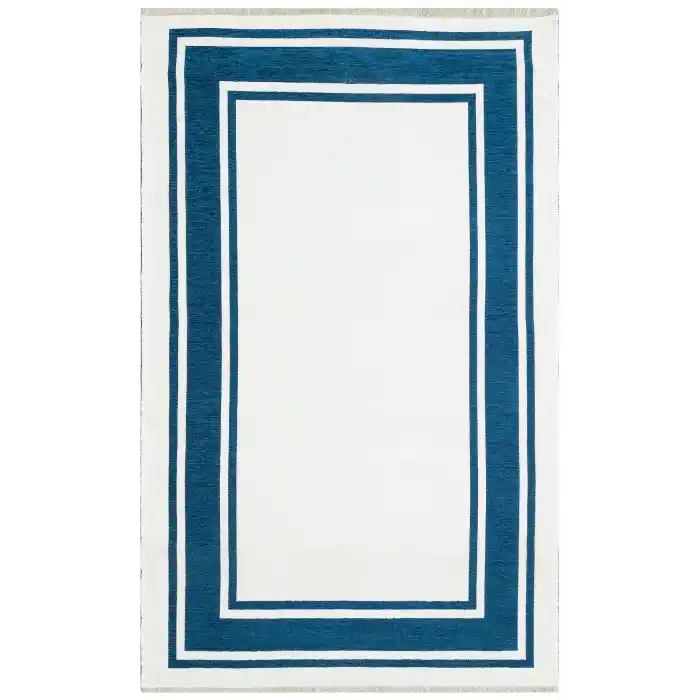 NOA KILIM 0284 Hav Toz Vermez Yıkanabilir Çift Taraflı İnce Modern İskandinav Kilim