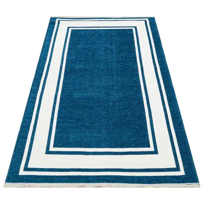 NOA KILIM 0284 Hav Toz Vermez Yıkanabilir Çift Taraflı İnce Modern İskandinav Kilim