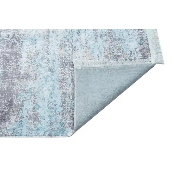 SATEEN HALI 0270 Hav Toz Vermez Yıkanabilir Kaymaz İnce Dokuma Modern Halı