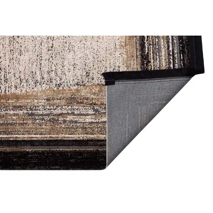 SATEEN HALI 0378 Hav Toz Vermez Yıkanabilir Kaymaz İnce Dokuma Modern Halı