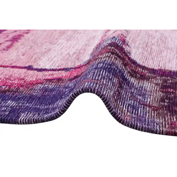 SMART HALI 0010 Kolay Kullanımlı Çok Renkli Modern İnce Dokuma Halı