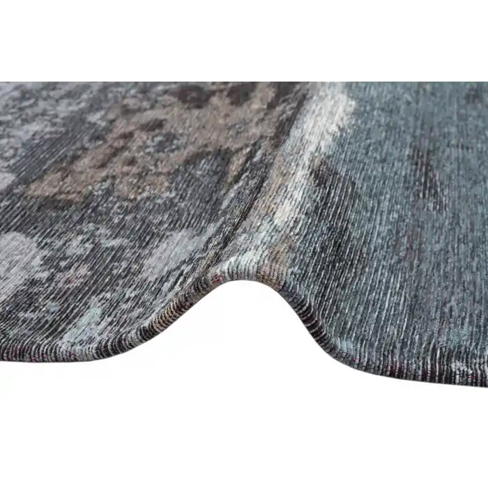 SMART HALI 0373 Kolay Kullanımlı Çok Renkli Modern İnce Dokuma Halı