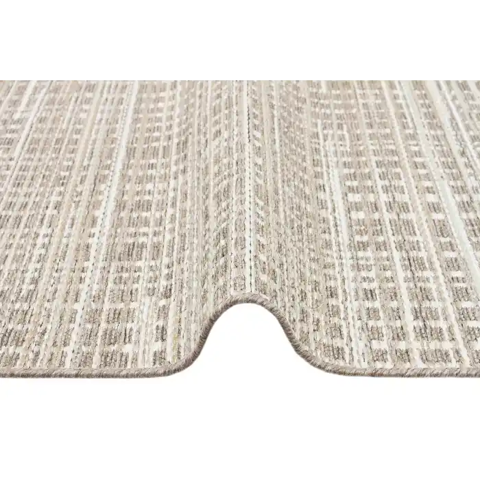 POLO HALI 0044 Dış Mekan Kullanıma Uygun, Yıkanabilen, Hav ve Toz Vermeyen Modern Sisal Halı