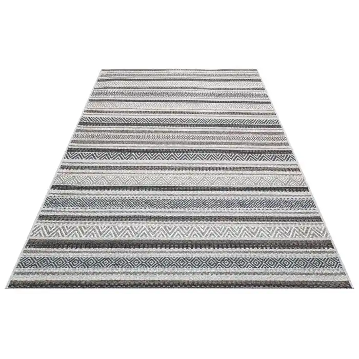 POLO HALI 0003 Dış Mekan Kullanıma Uygun, Yıkanabilen, Hav ve Toz Vermeyen Modern Sisal Halı