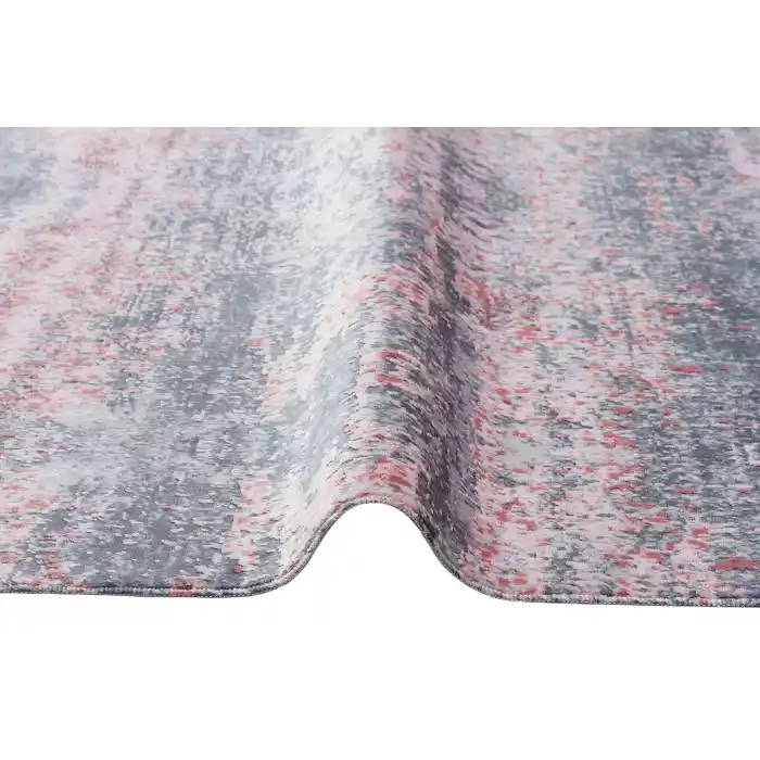 SATEEN HALI 0077 Hav Toz Vermez Yıkanabilir Kaymaz İnce Dokuma Modern Halı