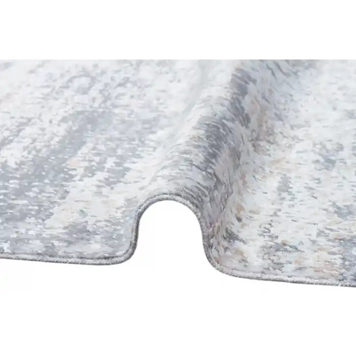 SATEEN HALI 0097 Hav Toz Vermez Yıkanabilir Kaymaz İnce Dokuma Modern Halı