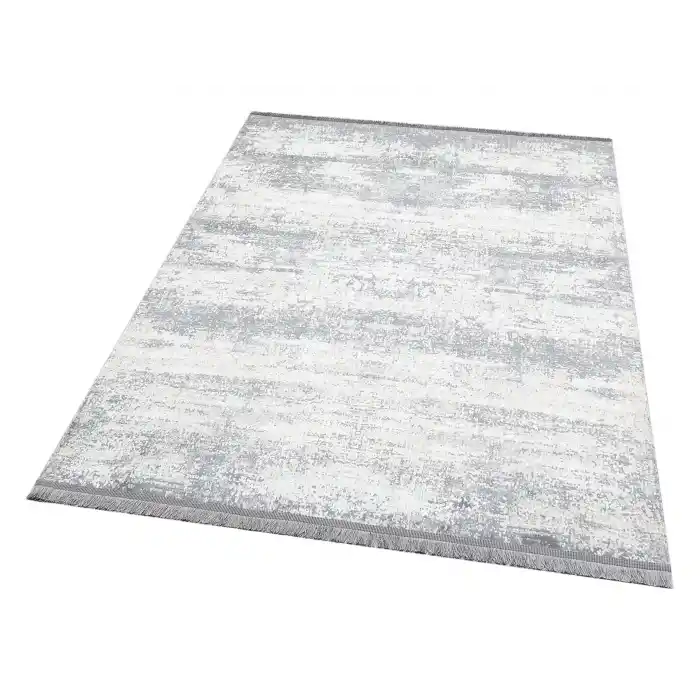 SATEEN HALI 0097 Hav Toz Vermez Yıkanabilir Kaymaz İnce Dokuma Modern Halı