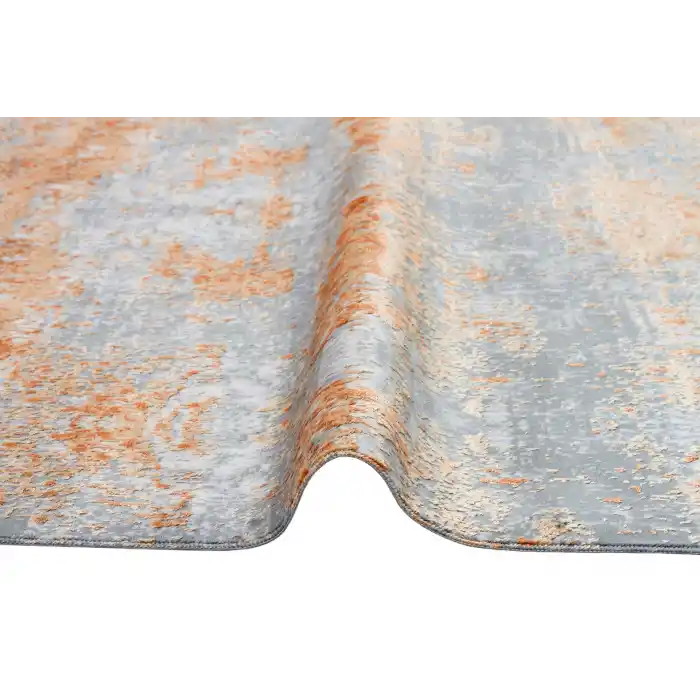 SATEEN HALI 0216 Hav Toz Vermez Yıkanabilir Kaymaz İnce Dokuma Modern Halı