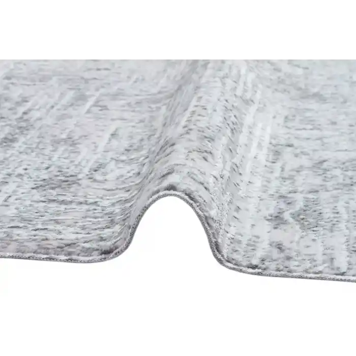 SATEEN HALI 0145 Hav Toz Vermez Yıkanabilir Kaymaz İnce Dokuma Modern Halı