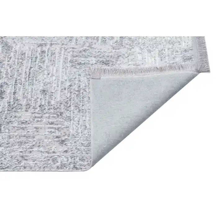 SATEEN HALI 0145 Hav Toz Vermez Yıkanabilir Kaymaz İnce Dokuma Modern Halı