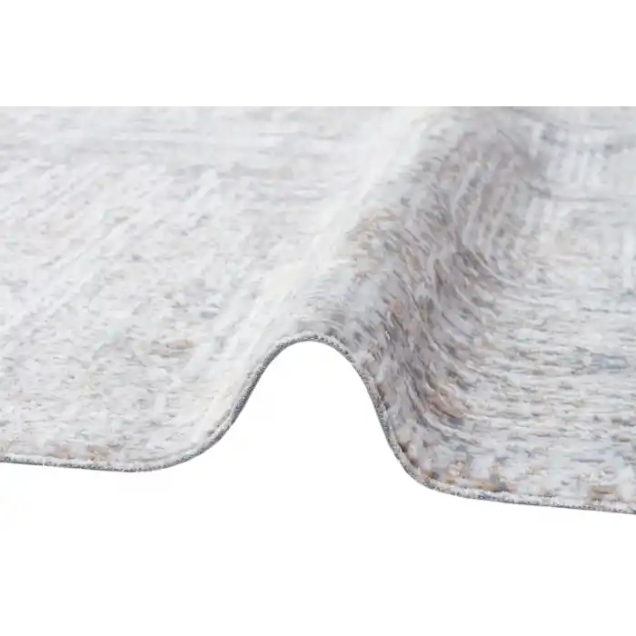 SATEEN HALI 0144 Hav Toz Vermez Yıkanabilir Kaymaz İnce Dokuma Modern Halı