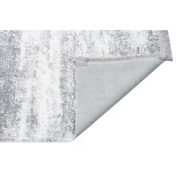 SATEEN HALI 0184 Hav Toz Vermez Yıkanabilir Kaymaz İnce Dokuma Modern Halı