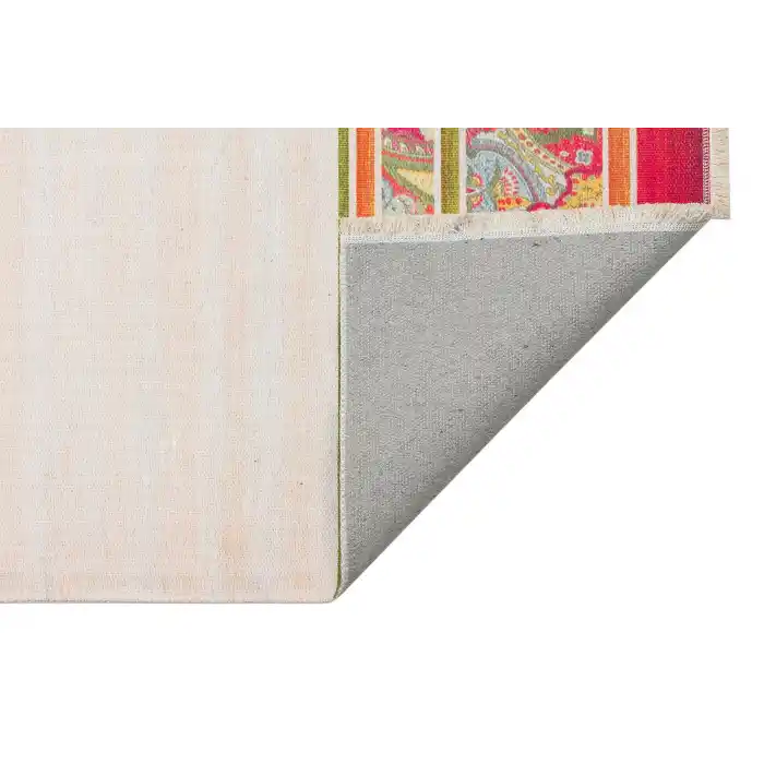 Ruby RB 10 Multy Yıkanabilir Kolay Kullanımlı Modern ve Geleneksel Desenlere Sahip Renkli Kilim