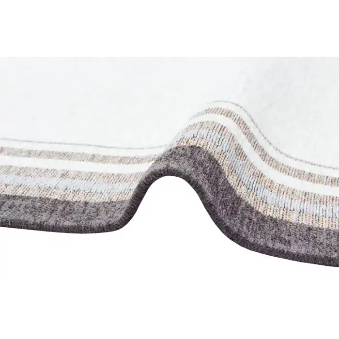 SMART HALI 0781 Kolay Kullanımlı Çok Renkli Modern İnce Dokuma Halı