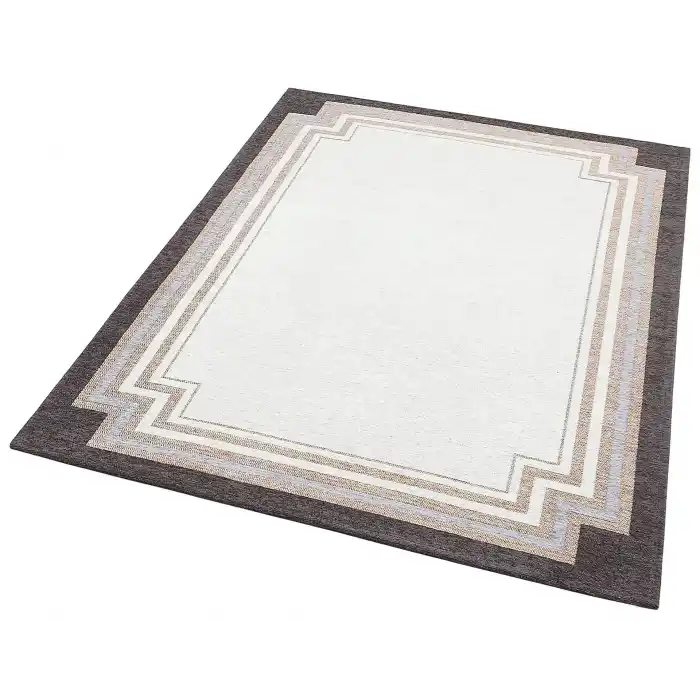 SMART HALI 0781 Kolay Kullanımlı Çok Renkli Modern İnce Dokuma Halı