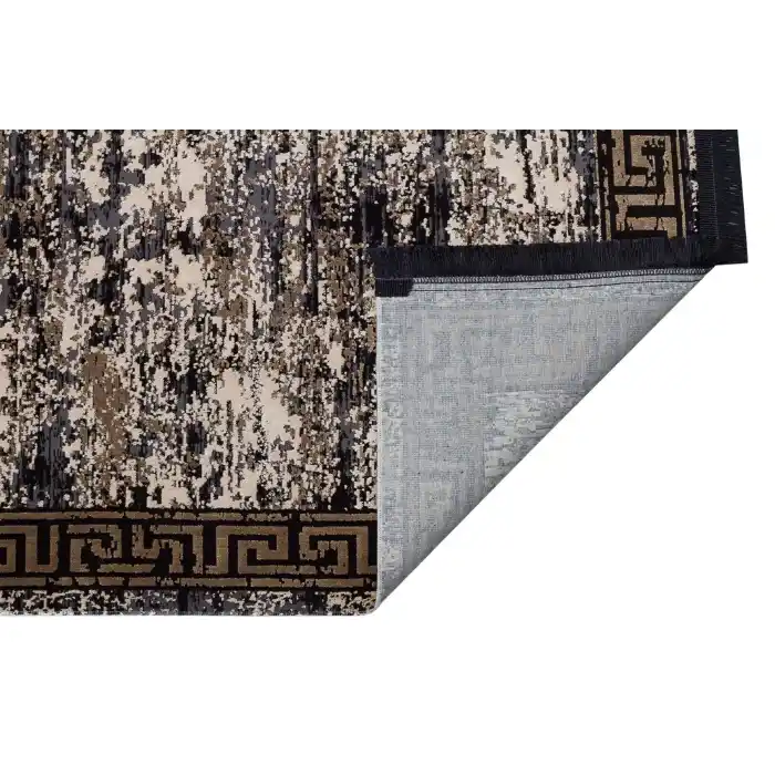 SATEEN HALI 0370 Hav Toz Vermez Yıkanabilir Kaymaz İnce Dokuma Modern Halı