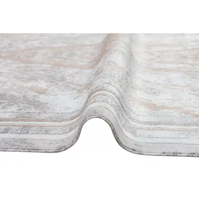 SATEEN HALI 0315 Hav Toz Vermez Yıkanabilir Kaymaz İnce Dokuma Modern Halı