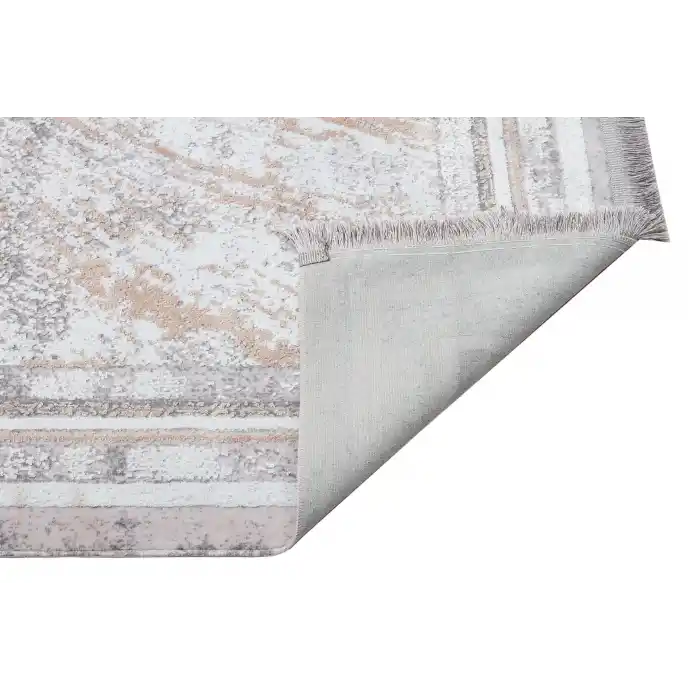 SATEEN HALI 0315 Hav Toz Vermez Yıkanabilir Kaymaz İnce Dokuma Modern Halı