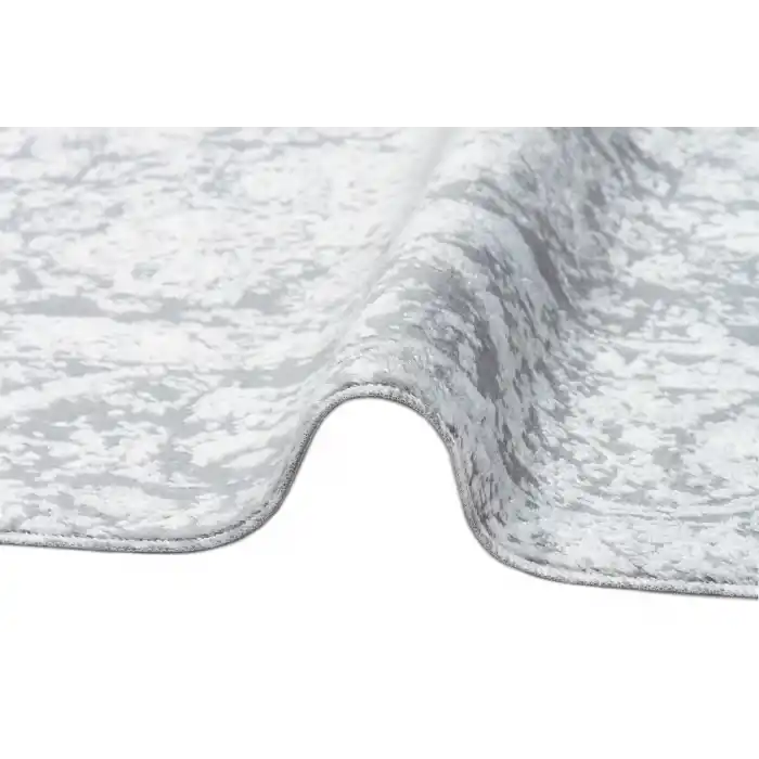 SATEEN HALI 0081 Hav Toz Vermez Yıkanabilir Kaymaz İnce Dokuma Modern Halı