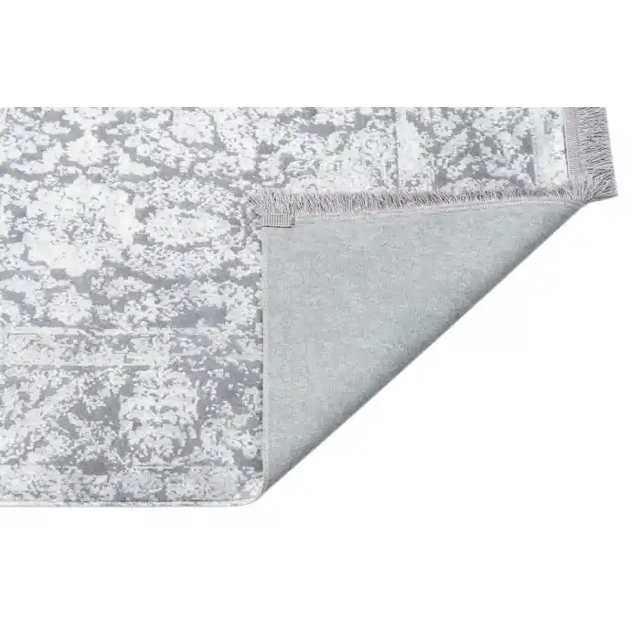 SATEEN HALI 0081 Hav Toz Vermez Yıkanabilir Kaymaz İnce Dokuma Modern Halı