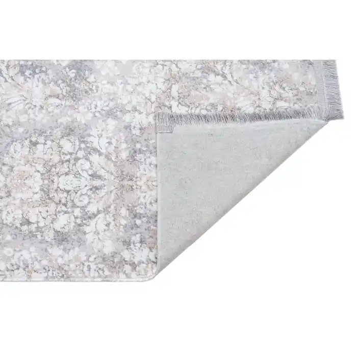 SATEEN HALI 0118 Hav Toz Vermez Yıkanabilir Kaymaz İnce Dokuma Modern Halı