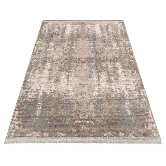 SAVONA HALI 0013 Hav Toz Vermez Yıkanabilir Kaymaz Modern Soyut Desenli Makine Halısı