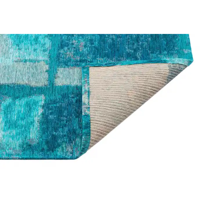 SMART HALI 0007 Kolay Kullanımlı Çok Renkli Modern İnce Dokuma Halı