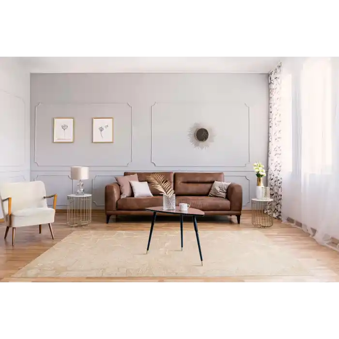 SMART HALI 0155 Kolay Kullanımlı Çok Renkli Modern İnce Dokuma Halı