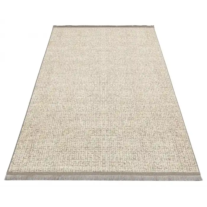 SAVONA HALI 0025 Hav Toz Vermez Yıkanabilir Kaymaz Modern Soyut Desenli Makine Halısı