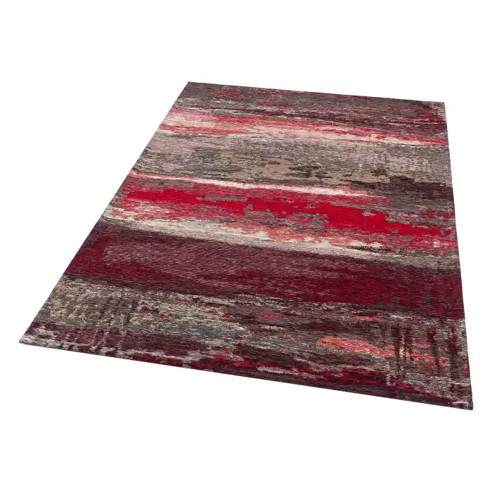 SMART HALI 0119 Kolay Kullanımlı Çok Renkli Modern İnce Dokuma Halı