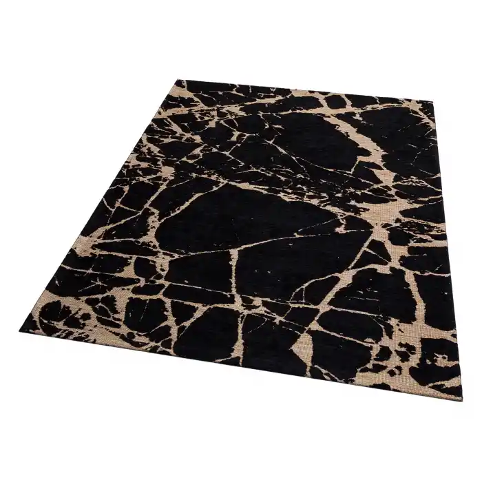 SMART HALI 0592 Kolay Kullanımlı Çok Renkli Modern İnce Dokuma Halı