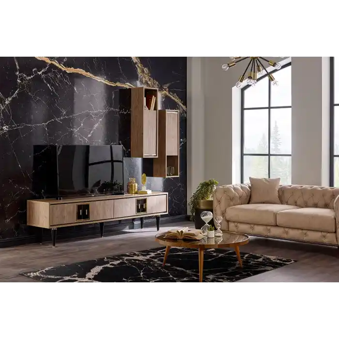 SMART HALI 0592 Kolay Kullanımlı Çok Renkli Modern İnce Dokuma Halı