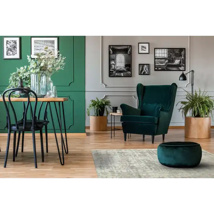 VERONA DYED HALI 0057 Overdyed Kolay Kullanımlı Yumuşak İpeksi Tuşeli Yüksek Alçak Oymalı Modern İnce Makine Halısı