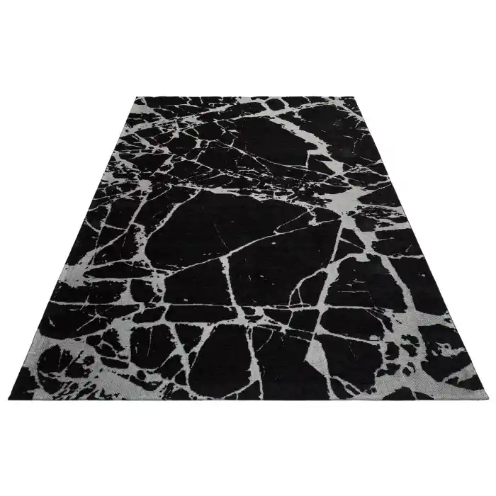 SMART HALI 0589 Kolay Kullanımlı Çok Renkli Modern İnce Dokuma Halı